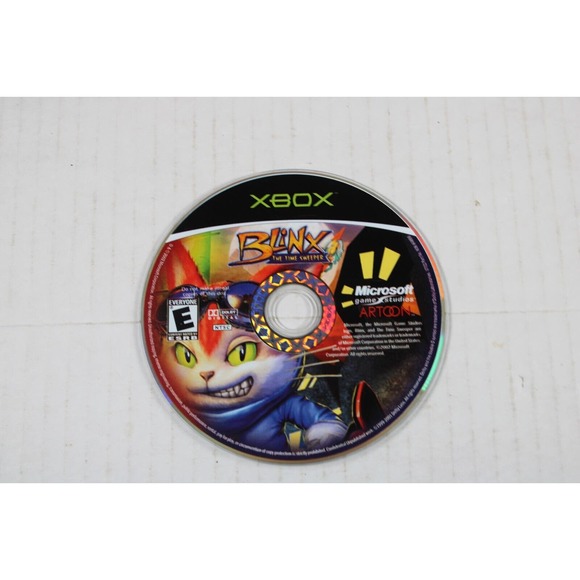 Blinx: The Time Sweeper (Microsoft Xbox, 2002) Authentic, game disc only - Picture 3 of 8